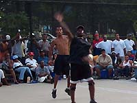 Semi-final match in 2003 King of the Courts.